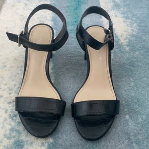 Black heels